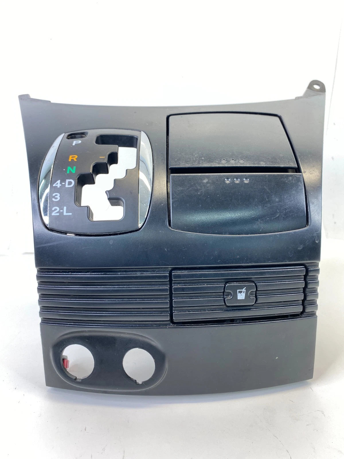 2004-2010 TOYOTA SIENNA CONSOLE MOLDING SHIFTER BEZEL & CUPHOLDER W/STORAGE OEM