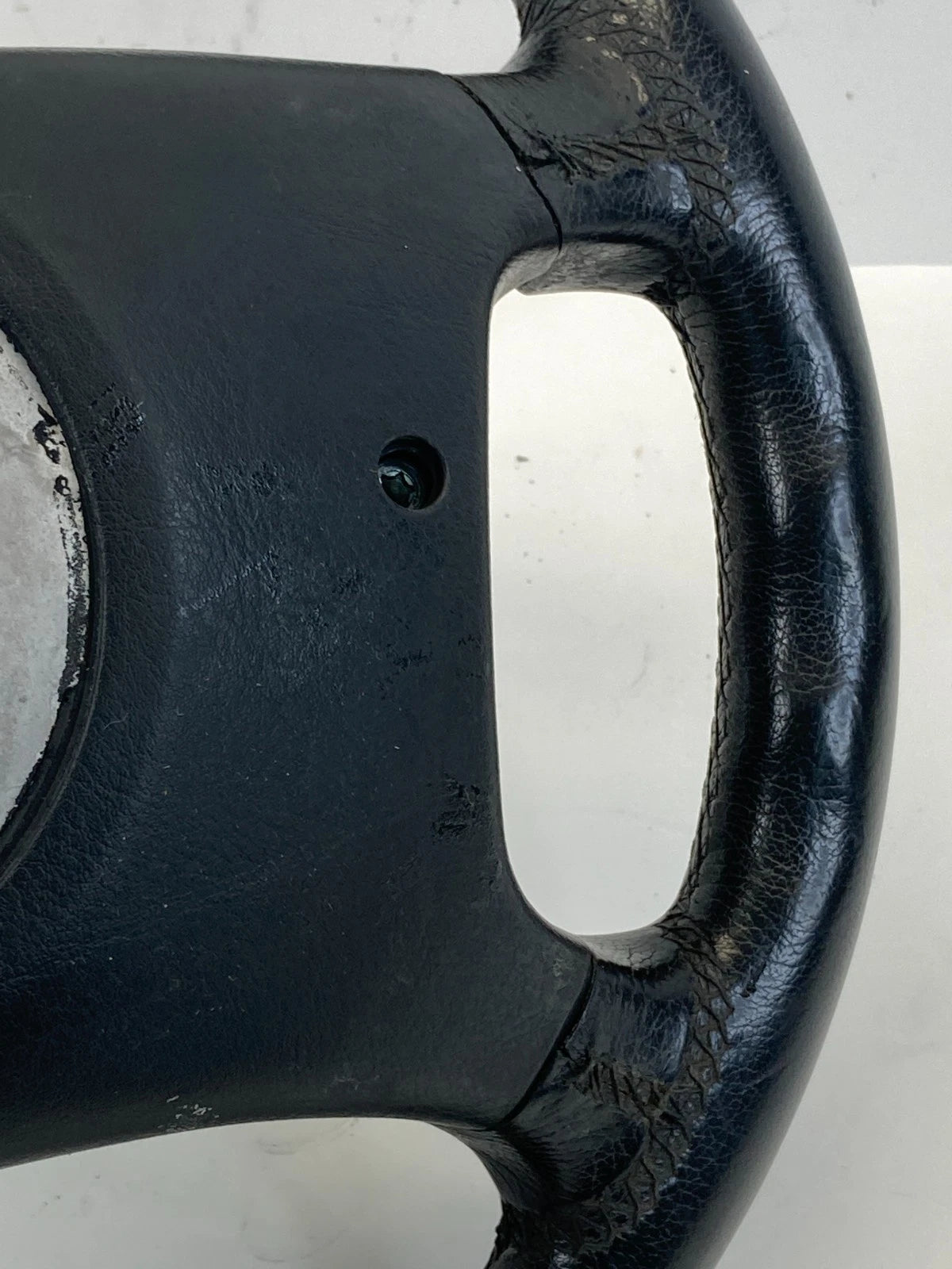 99 00 BMW 323I 328I 2000 328CI BLACK LEATHER STEERING WHEEL ASSEMBLY OEM