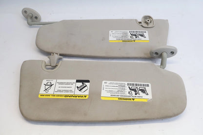 2011-2017 JEEP COMPASS PATRIOT SUN VISOR PAIR DRIVER PASSENGER GRAY OEM