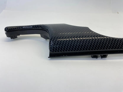 2007-2011 MINI COOPER DRIVER LEFT DASH VENT TRIM PANEL CARBON FIBER STYLE OEM