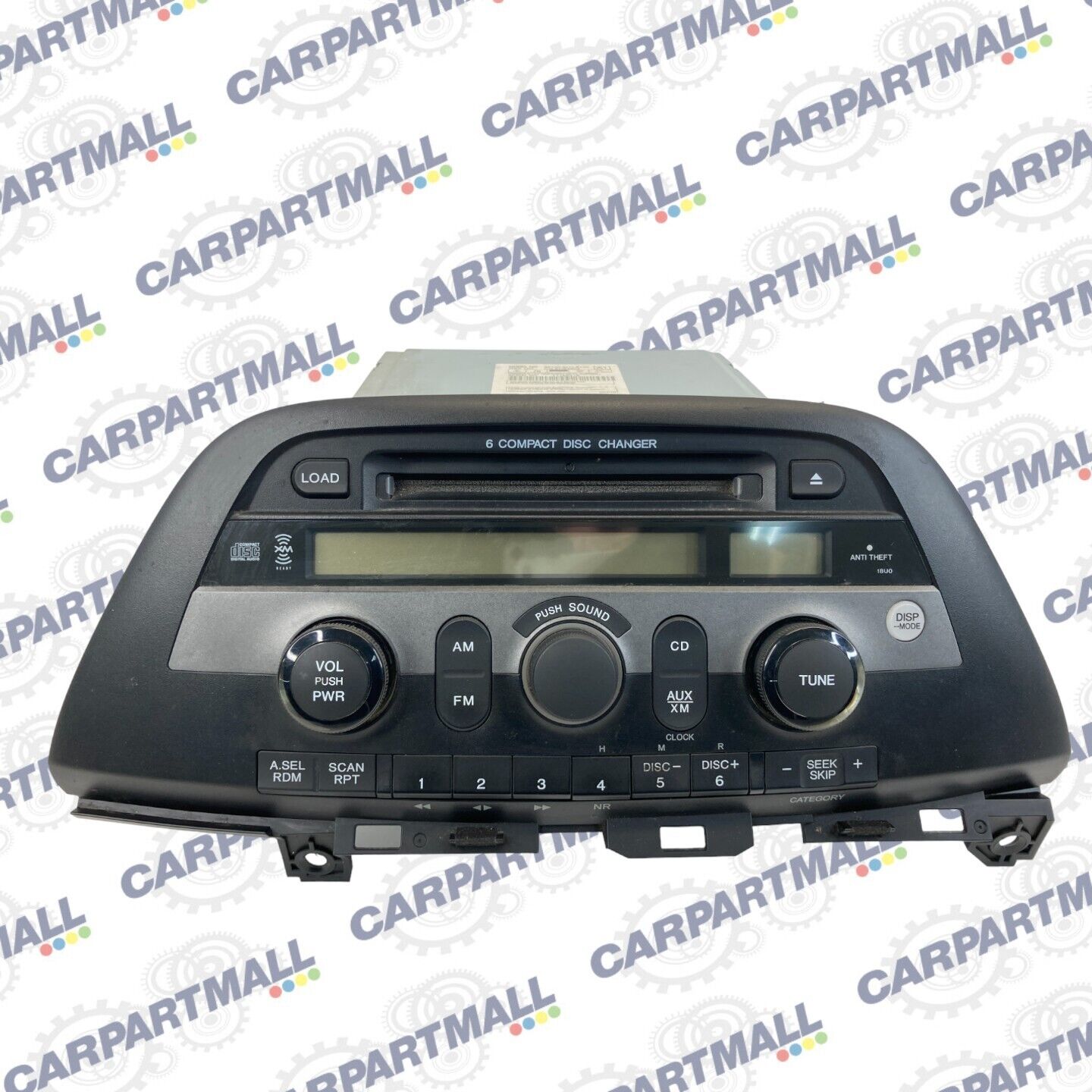 2005-2007 Honda Odyssey AM FM Radio CD Player Reciver 6 Disc 39100-SHJ-A100 OEM