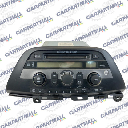 2005-2007 Honda Odyssey AM FM Radio CD Player Reciver 6 Disc 39100-SHJ-A100 OEM