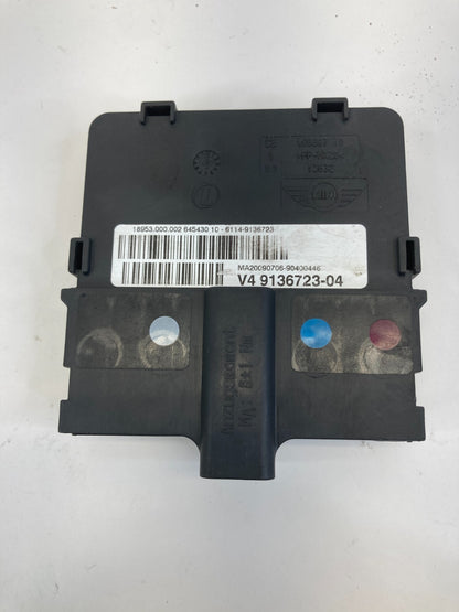 09 Mini Cooper 1.6L Battery Terminal Power Distribution Control Module 913672304