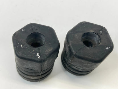 1996-2006 MAZDA MPV 99-05 MIATA FRONT HOOD BUMPER RUBBER ADJUSTMENT PAIR SET OEM