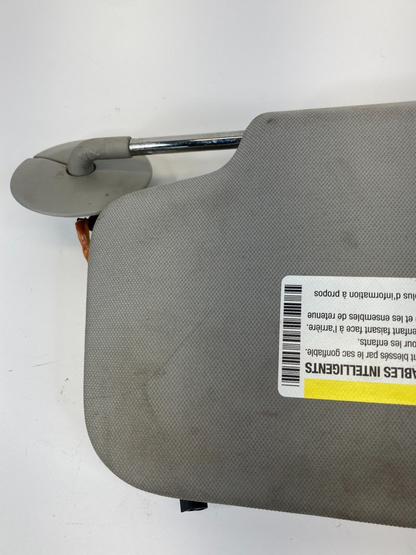 08-17 Buick Enclave 07-16 Acadia Right Passenger Sunvisor Sun Visor Illuminated