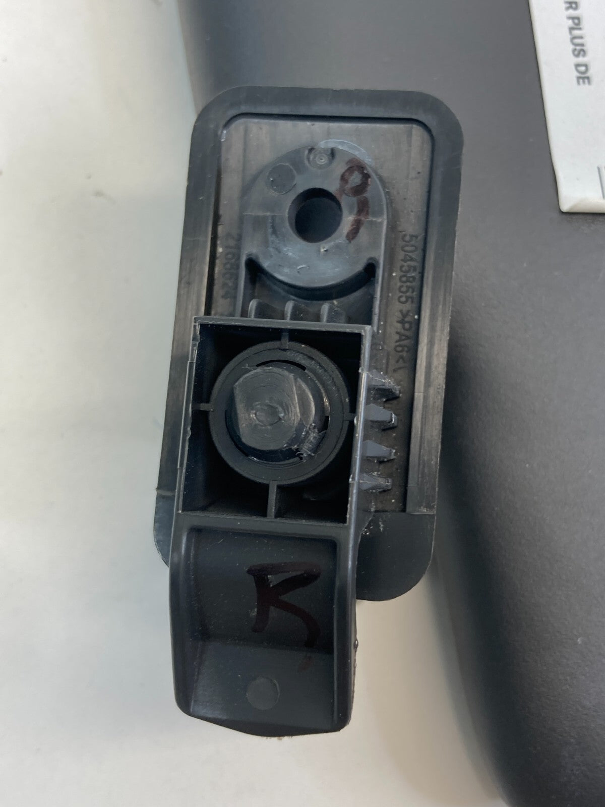 2012-2016 12-16 Fiat 500 Hatchback Right Passenger Sunvisor Sun Visor OEM