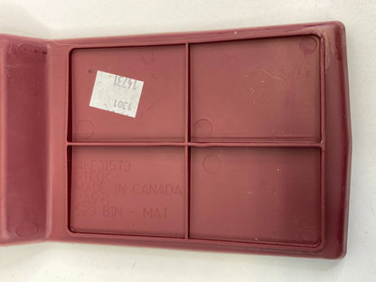 2010-2017 GMC TERRAIN CENTER CONSOLE STORAGE FLOOR LINER RUBBER MAT ASSEMBLY OEM