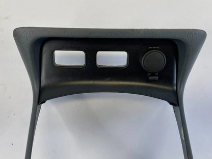 2001-2005 HONDA CIVIC SEDAN A/T FRONT CENTER CONSOLE TRIM PANEL W/ 12V SOCKET
