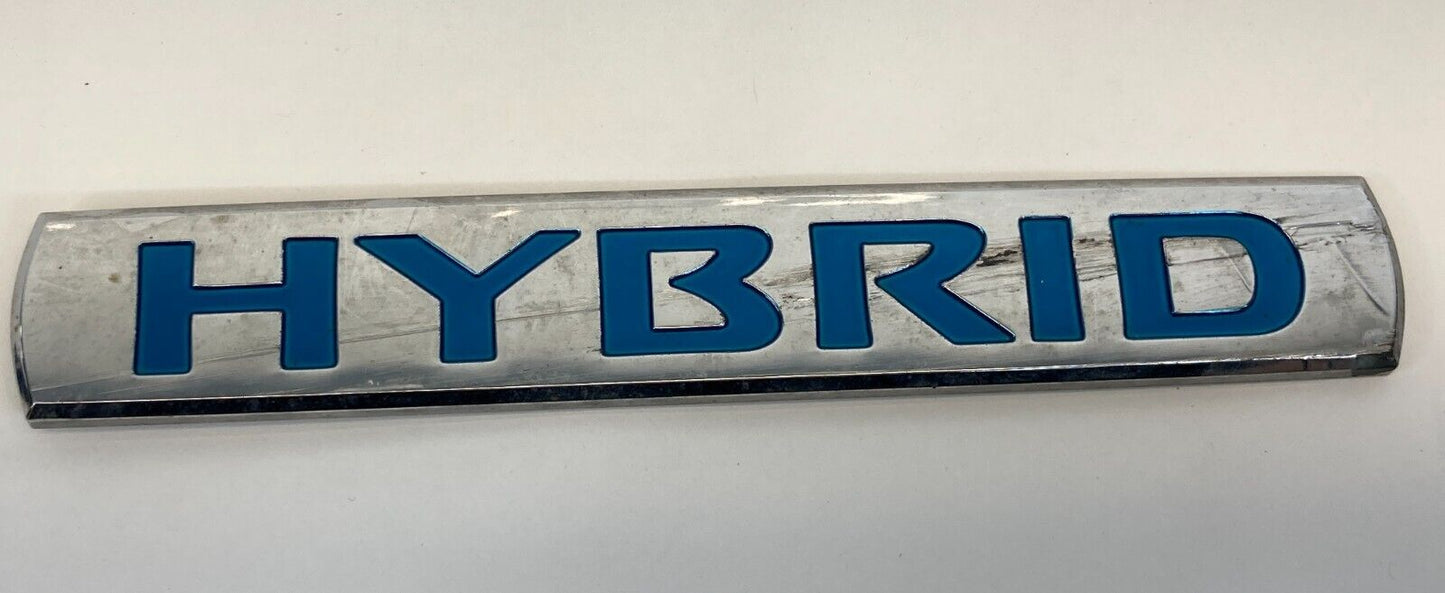 07-11 Nissan Altima Sedan Hybrid Deck Lid or Side Door Emblem Nameplate Badge