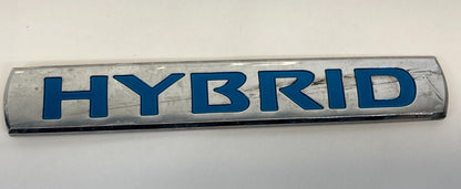 07-11 Nissan Altima Sedan Hybrid Deck Lid or Side Door Emblem Nameplate Badge