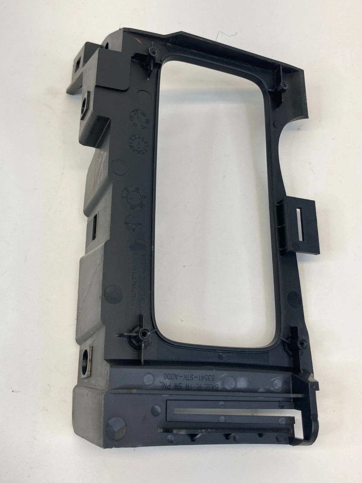 07-09 ACURA RDX FRONT RIGHT WINDOW SWITCH BASE PANEL COVER TRIM 83541-STK-A000