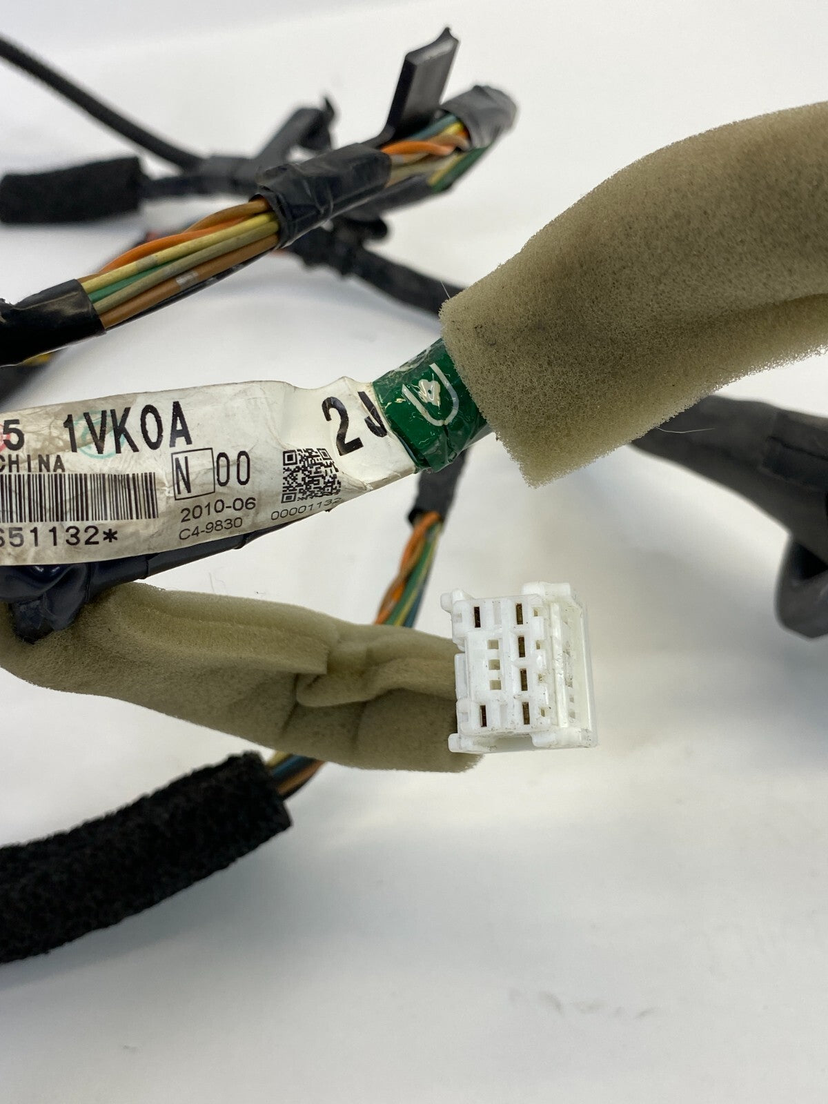 2008-2013 Nissan Rogue Front Left Side Door Harness Wiring Wire 24125-1VK0A OEM