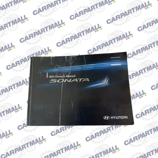 2011 11 Hyundai Sonata Owners Owner's Manual Guide Book OEM