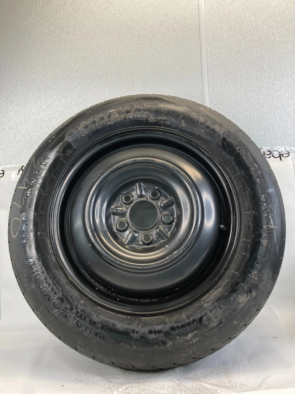 2008-2013 DODGE AVENGER SPARE TIRE RIM WHEEL COMPACT DONUT T155/90/D16 100M OEM