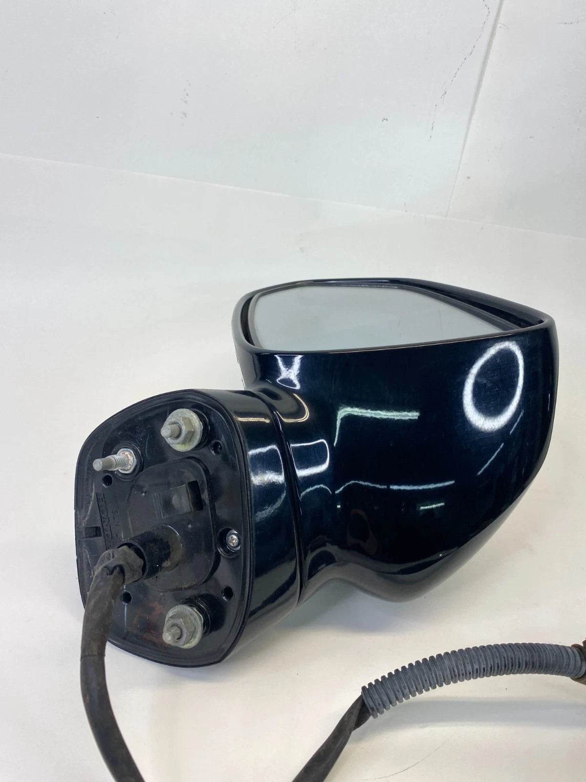 2007-2008 HONDA FIT SPORT DRIVER SIDE VIEW POWER DOOR MIRROR BLACK ASSEMBLY OEM