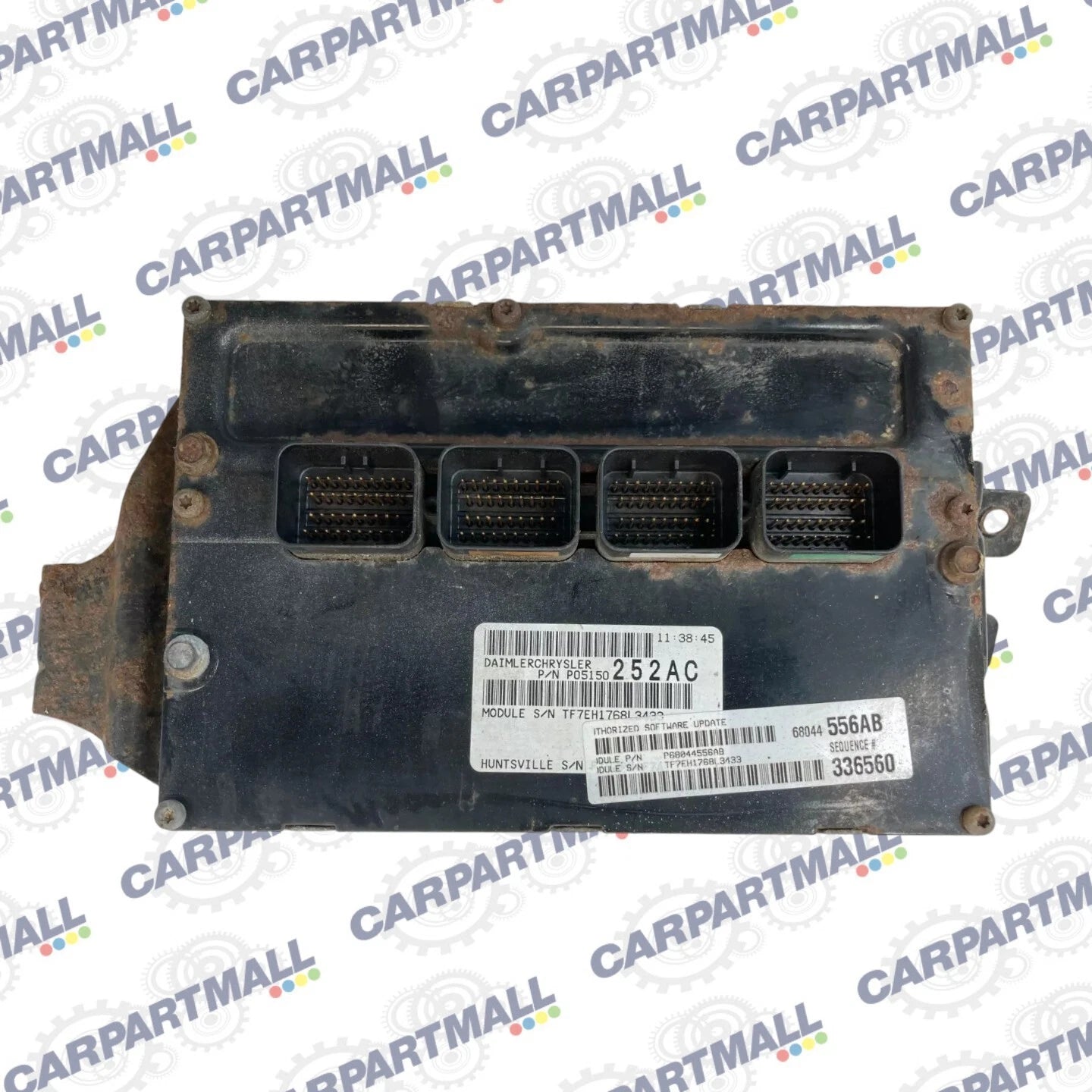 08-10 CHRYSLER TOWN & COUNTRY 3.8L AT ENGINE COMPUTER CONTROL MODULE P05150252AC