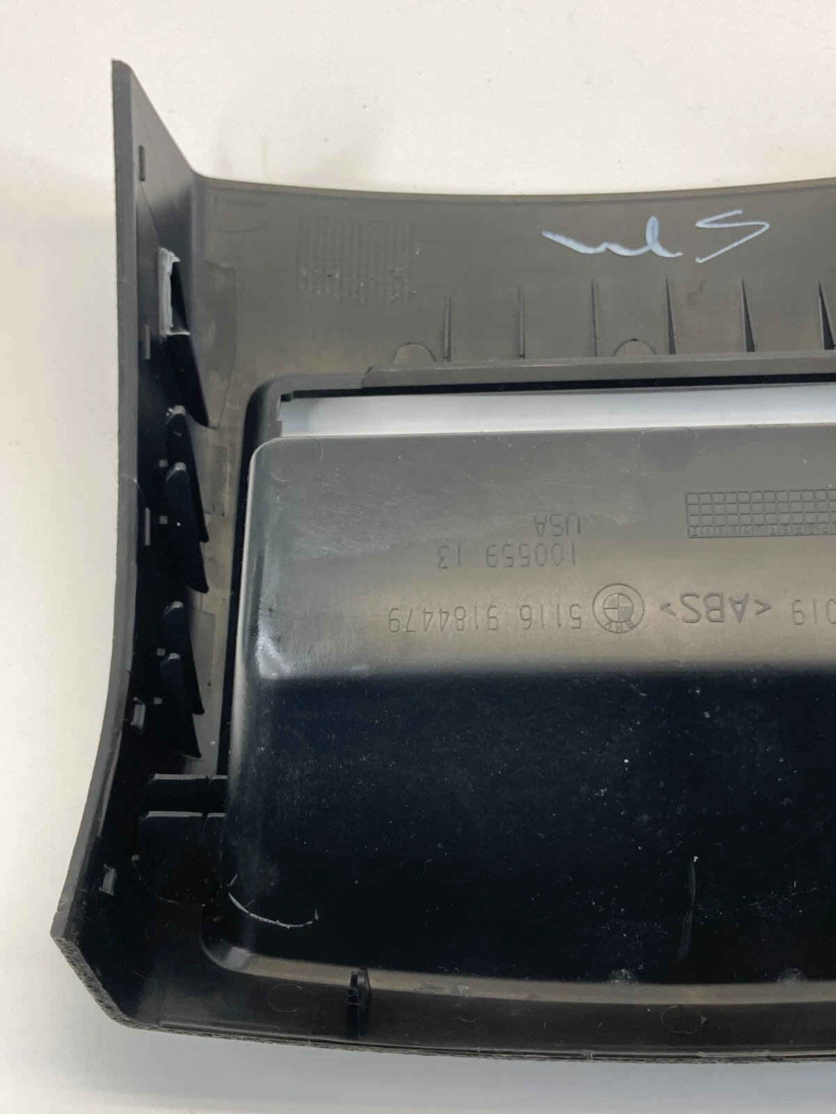 2011-2017 BMW X3 CENTER CONSOLE REAR PANEL LID CAP TRIM COVER 51-16-9-184-479