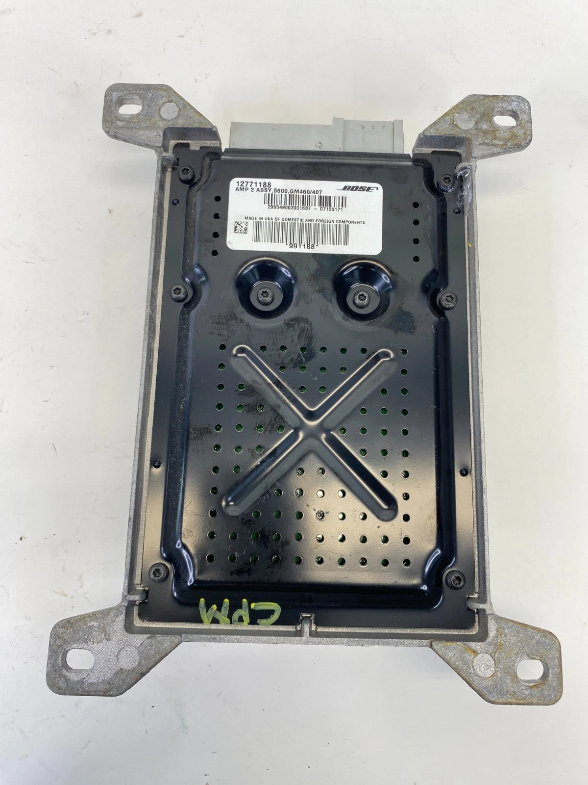 2007-2011 SAAB 9-3 SEDAN BOSE STEREO AUDIO AMPLIFIER AMP MODULE OEM 12771188
