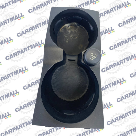 11-13 VOLVO S60 CENTER CONSOLE INSERT DUAL CUP HOLDER CUPHOLDER W/ POWER OUTLET