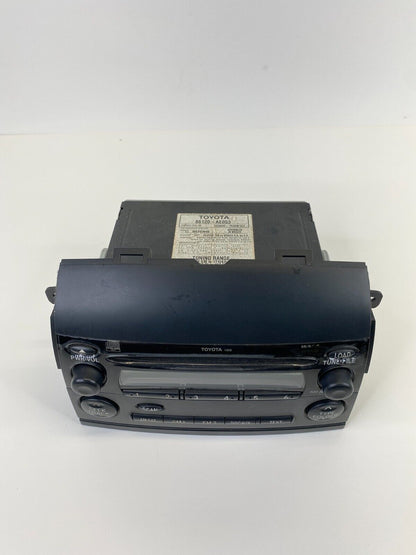 06-10 Toyota Sienna Radio Receiver AM/FM 6 Disc Charger CD Player 86120-AE053