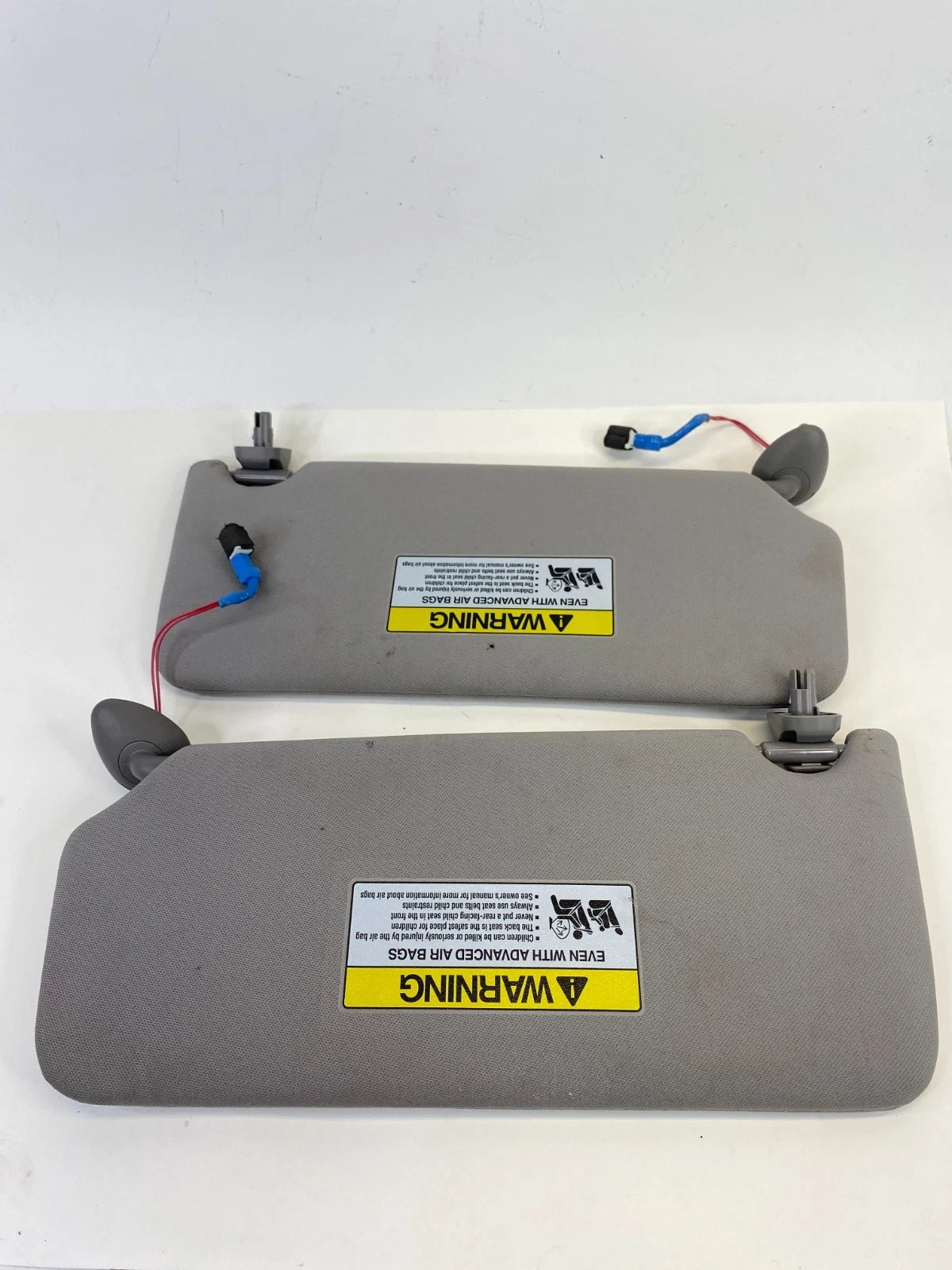 2008-2012 Honda Accord Left & Right Sunvisor Sun Visor Shade Set w/ Mirror OEM