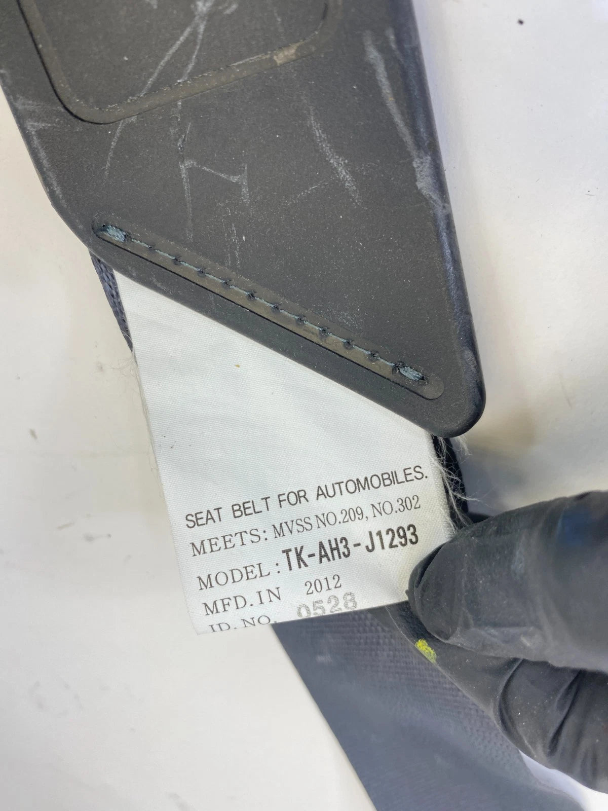 2009-2014 ACURA TSX FRONT RIGHT PASSENGER SEAT BELT RETRACTOR TK-AH3-J1293 OEM