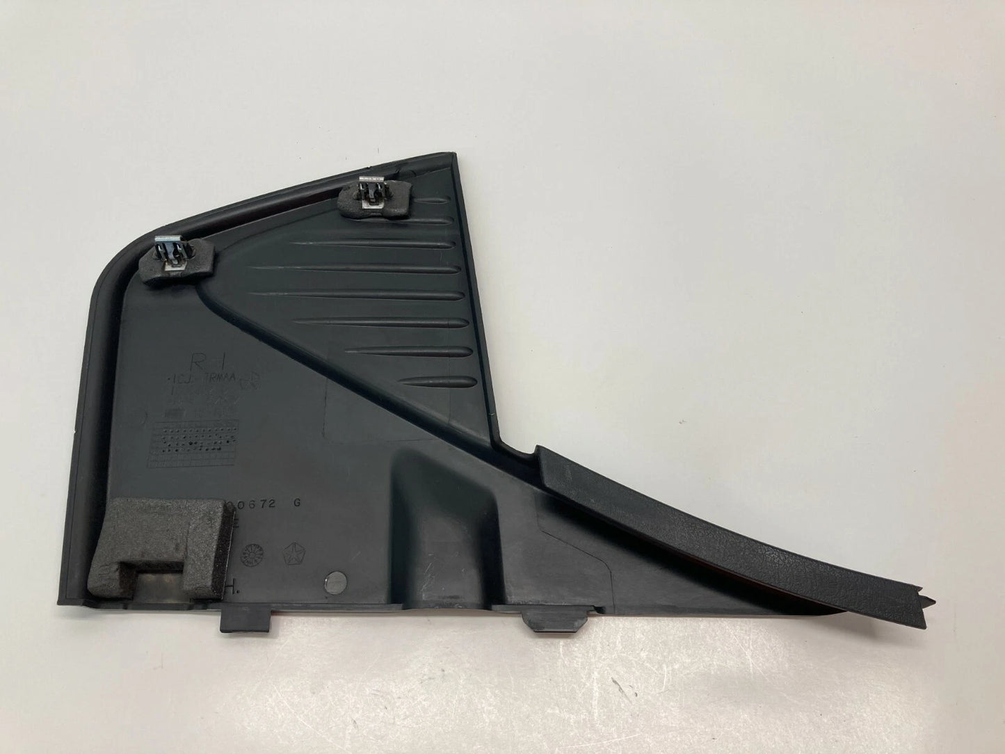 2008-2010 DODGE AVENGER REAR RIGHT UPPER DOOR TRIM PANEL GARNISH 1CJ54TRMAA OEM