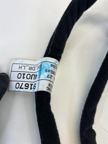 2014-2016 Kia Optima SEDAN Rear Left Side Door Panel Wire Wiring Harness OEM