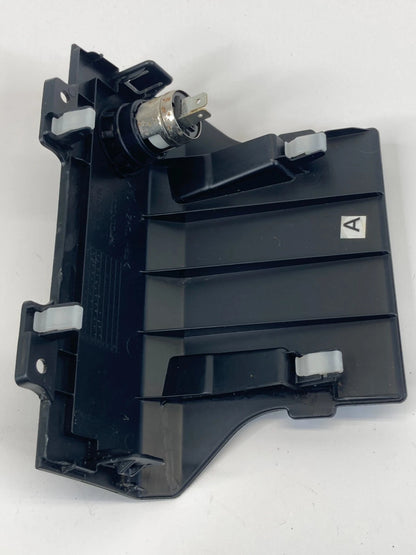 2009-2013 HONDA FIT CENTER DASH POWER OUTLET LOWER BEZEL COVER 77295-TF0-J0 OEM