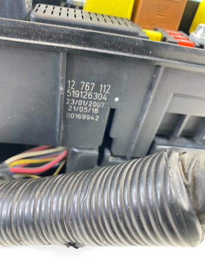 03-11 Saab 9-3 93 2.0L FWD Engine Fuse Box Relay Block Compartment 12767112 OEM