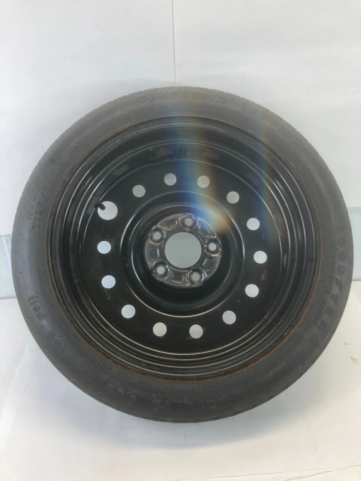 2003-2007 CADILLAC CTS EMERGENCY SPARE TIRE COMPACT DONUT WHEEL T125/70R16 96M