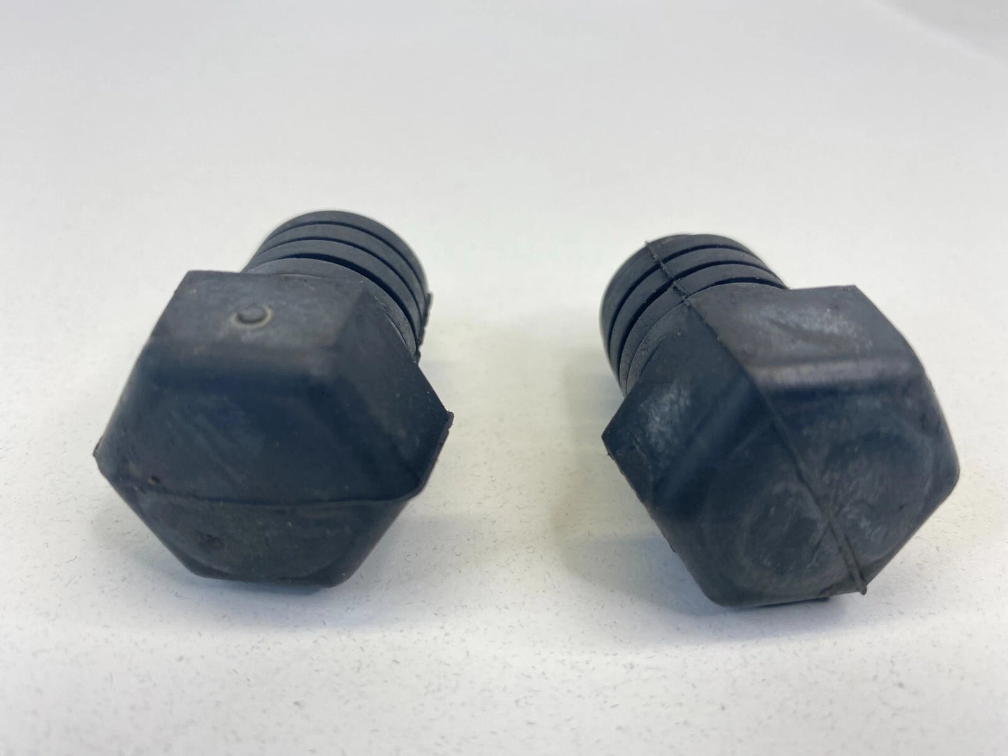 2001-2010 CHRYSLER PT CRUISER FRONT HOOD BUMPER RUBBER ADJUST PAIR SET OEM