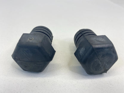 2001-2010 CHRYSLER PT CRUISER FRONT HOOD BUMPER RUBBER ADJUST PAIR SET OEM