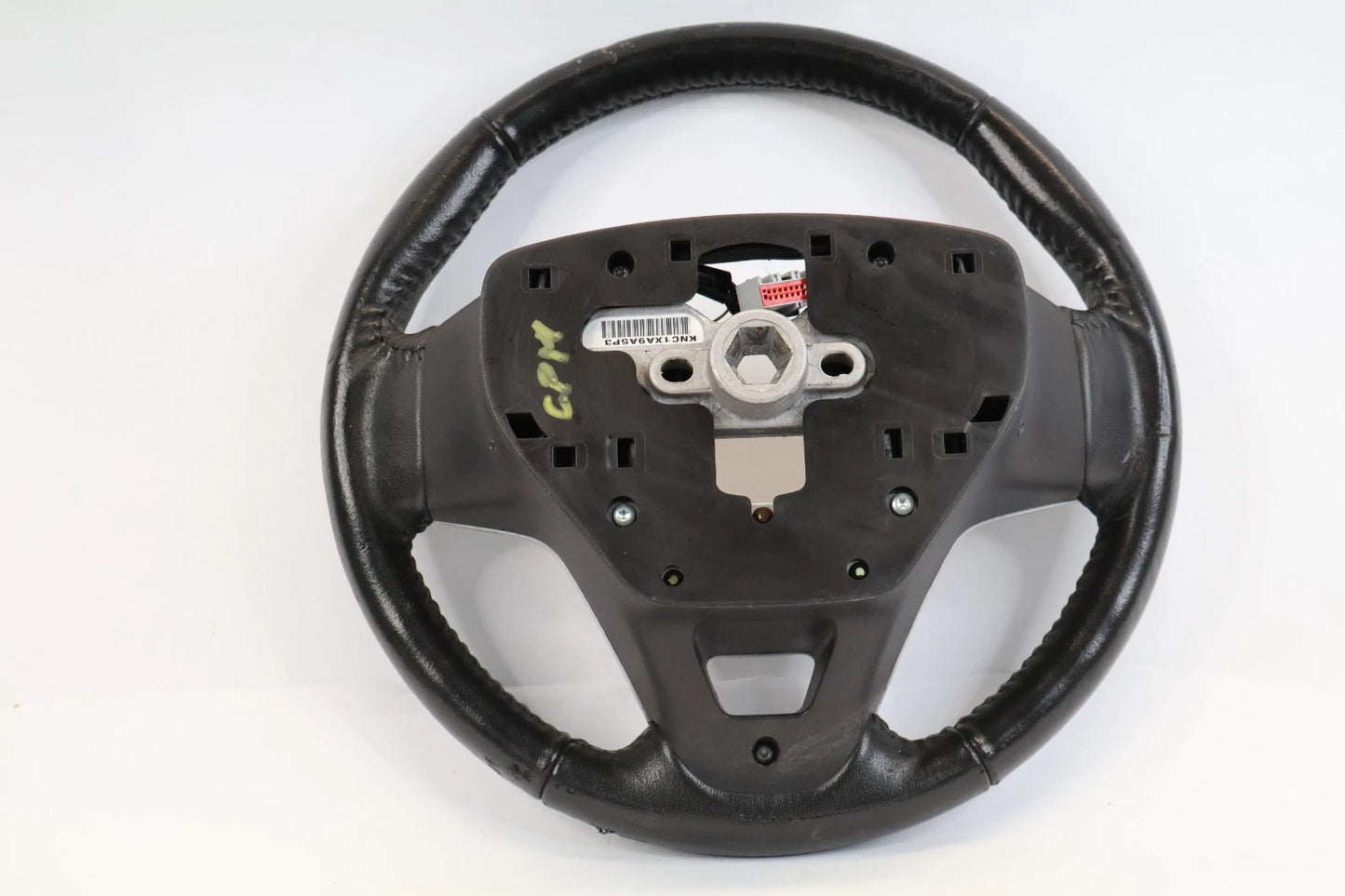 11-15 FORD EXPLORER STEERING WHEEL W CRUISE & CONTROL SWITCH BUTTONS LEATHER OEM