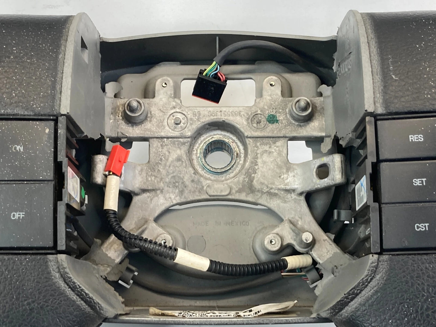 04-08 FORD F-150 STEERING WHEEL W/ CRUISE CONTROL BUTTONS BLACK 8L343600CA32NC