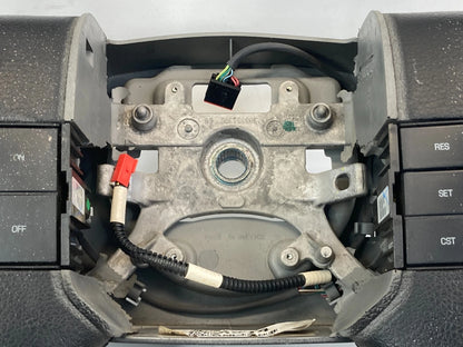 04-08 FORD F-150 STEERING WHEEL W/ CRUISE CONTROL BUTTONS BLACK 8L343600CA32NC