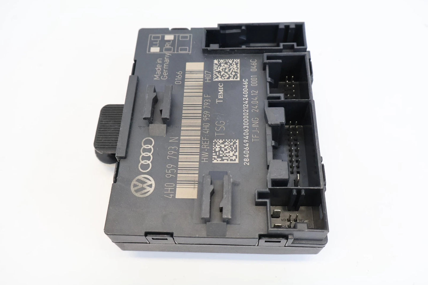 2011-2014 VW VOLKSWAGEN TOUAREG FRONT LEFT DOOR CONTROL MODULE 4H0-959-793-F OEM