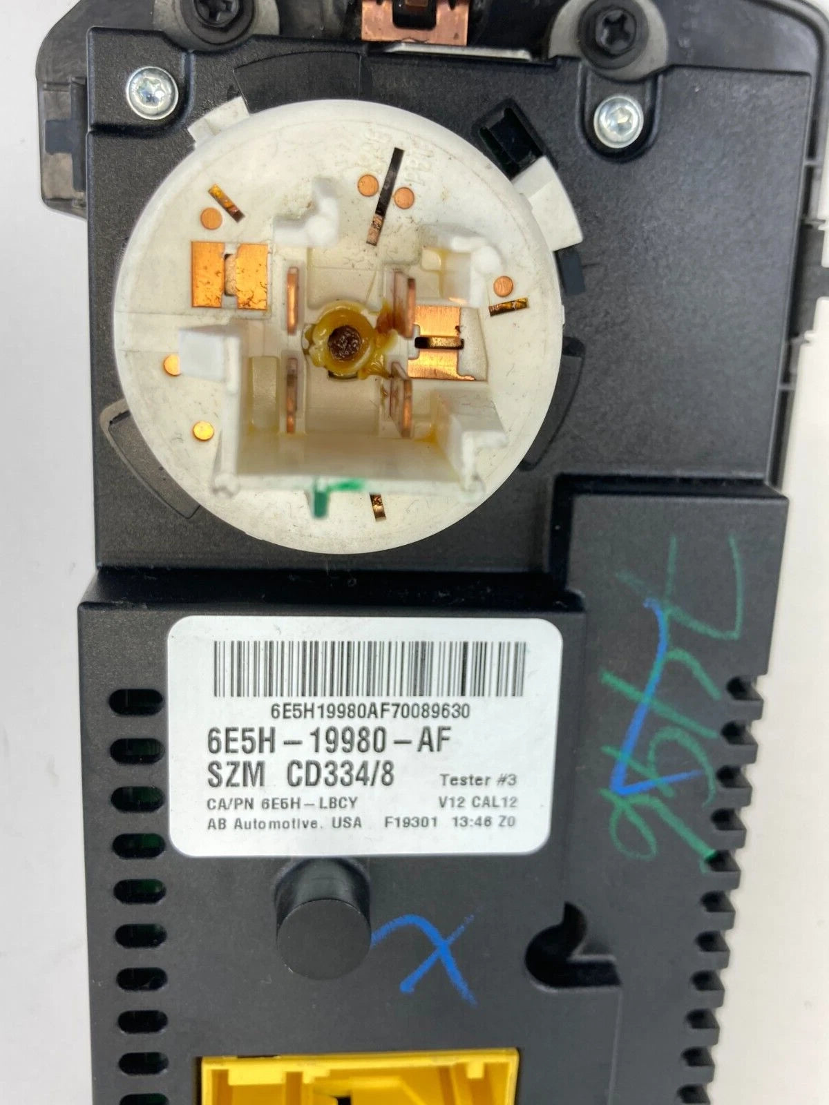 06-09 MERCURY MILAN HVAC AC HEAT TEMPERATURE CLIMATE CONTROL SWITCH 6E5H19980AF