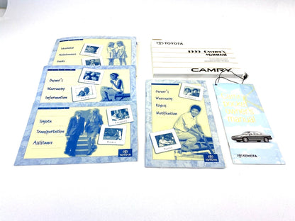 1999 99 TOYOTA CAMRY CE SEDAN OWNER'S MANUAL GUIDE BOOK & SUPPLEMENT OEM