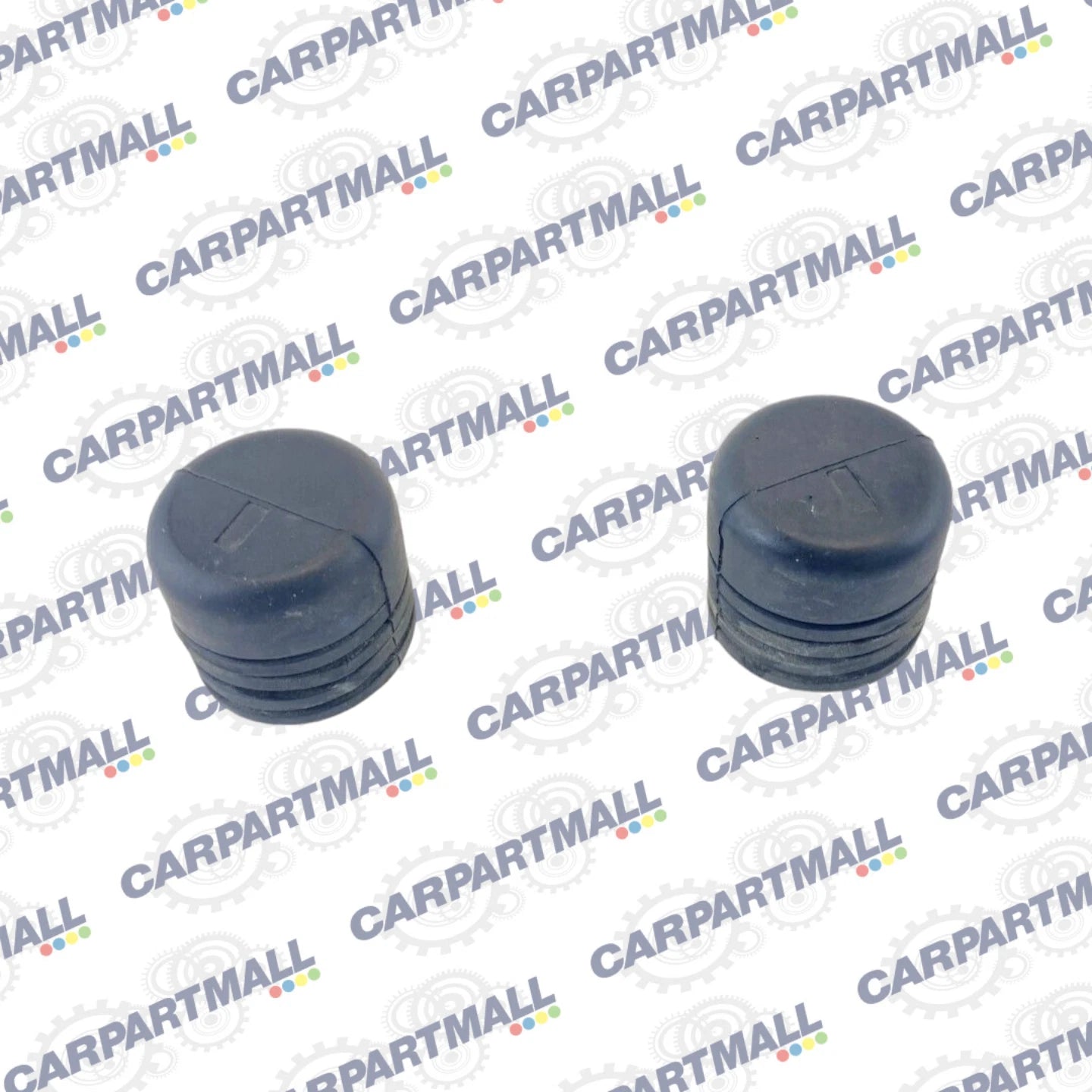 2004 05 06 07 08 09 10 2011 VOLVO S40 FRONT HOOD BUMPER RUBBER ADJUST PAIR SET