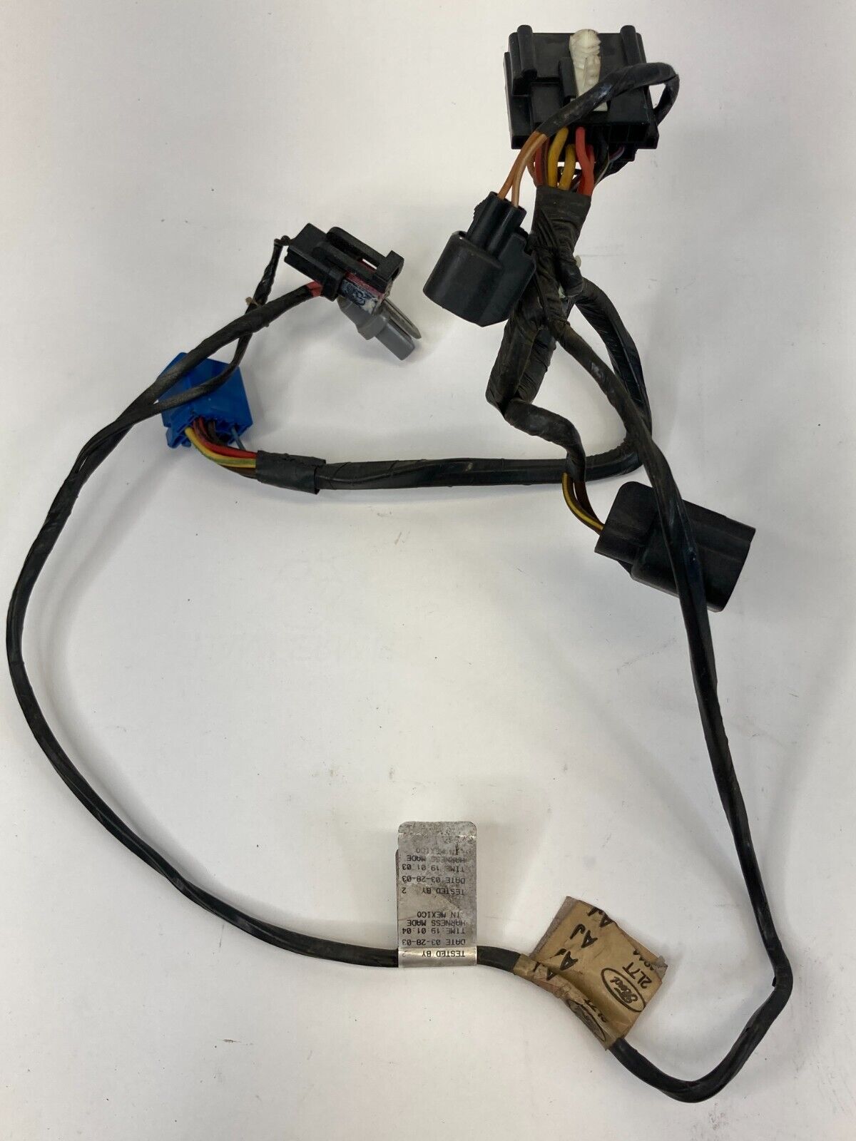 2002-2006 Lincoln Navigator Rear Left Side Door Harness Wire Wiring 2L7T-14014