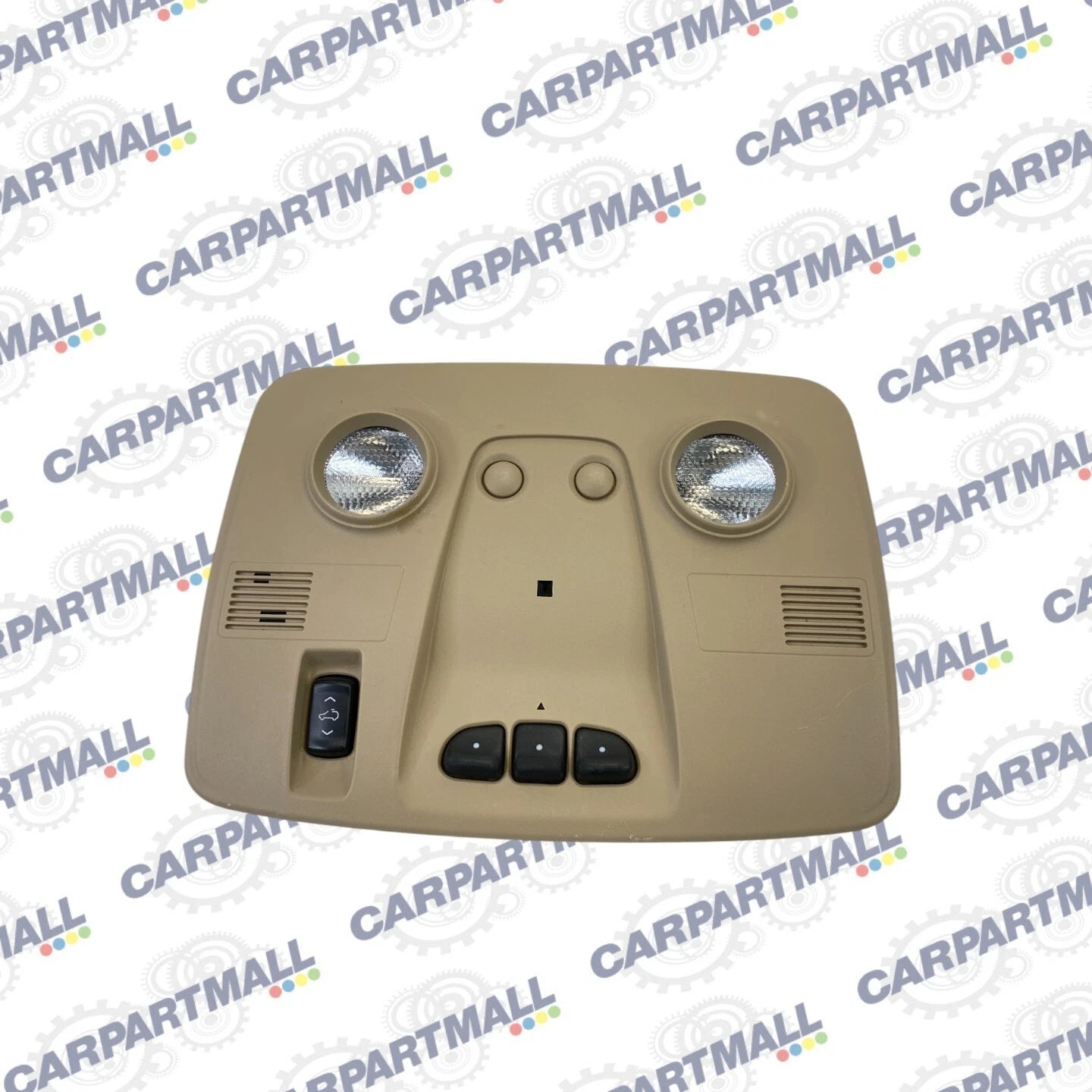 2008-2017 BUICK ENCLAVE OVERHEAD CONSOLE DOME MAP LIGHT LAMP W/ SUNROOF SWITCH