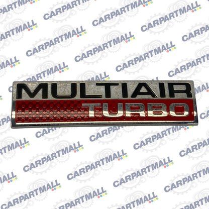 2013-2016 Dodge Dart Rear Trunk Tailgate Multiair Turbo Emblem Logo Badge OEM