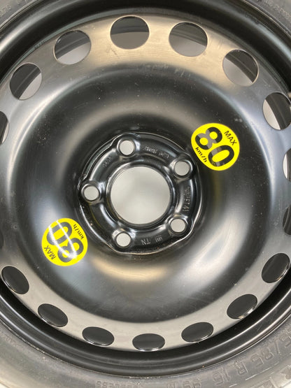 2003-2011 SAAB 9-3 93 COMPACT SPARE TIRE WHEEL RIM DONUT T125/85 R16 99M OEM