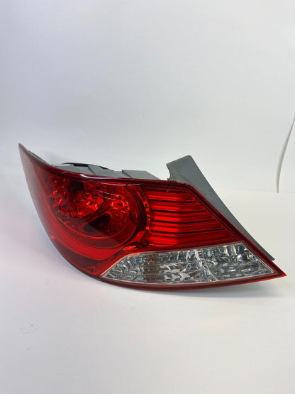 2012-2014 Hyundai Accent GLS Rear Left Driver Side Tail Light Lamp Taillight OEM