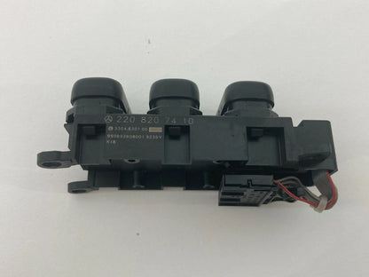2000 2001 2002 MERCEDES-BENZ S500 DASH CONTROL SWITCH BUTTONS 220-820-74-10 OEM