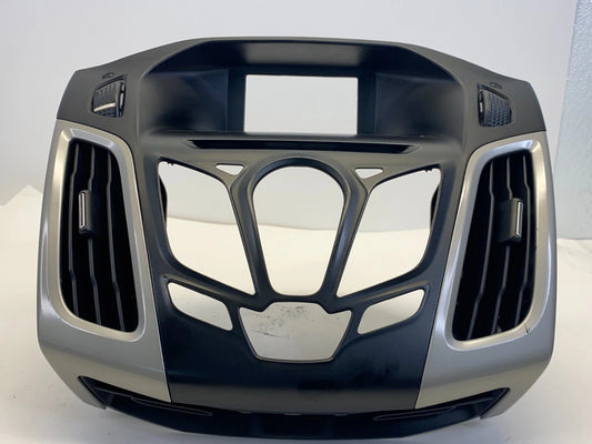 2012-2014 FORD FOCUS DASH AUDIO MONITOR TRIM BEZEL W/ AC VENTS OEM CM5118835JAW