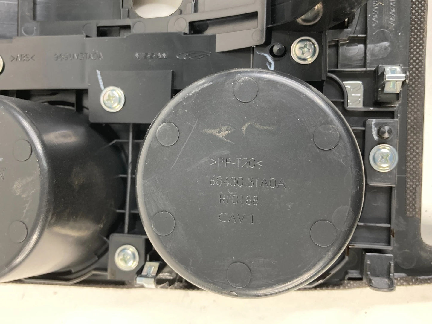 2013-2015 NISSAN ALTIMA CENTER CONSOLE SHIFTER BEZEL CUP HOLDER 96941-3TA0D OEM