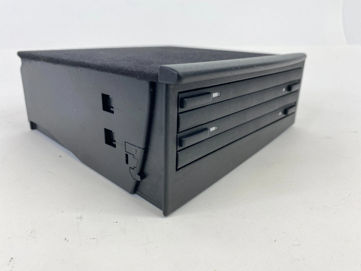 02-05 BMW 745I 745LI CENTER CONSOLE CD DISC HOLDER STORAGE BOX 51167017806 OEM