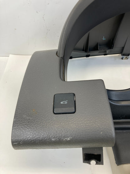 08-10 Ford Edge Speedometer Cluster Dash Bezel Trim W/ Column Cover 8T43-78044D